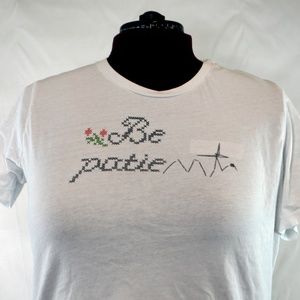 BELLA+CANVAS XL BE PATIENT T-SHIRT